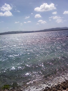 グアムの綺麗な海（アプラ湾近郊）１